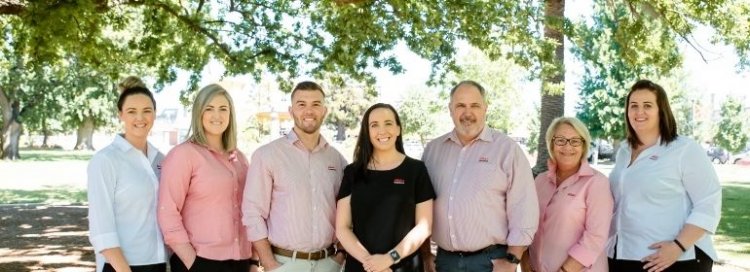 Elders insurance team members at Elders Insurance Goulburn office